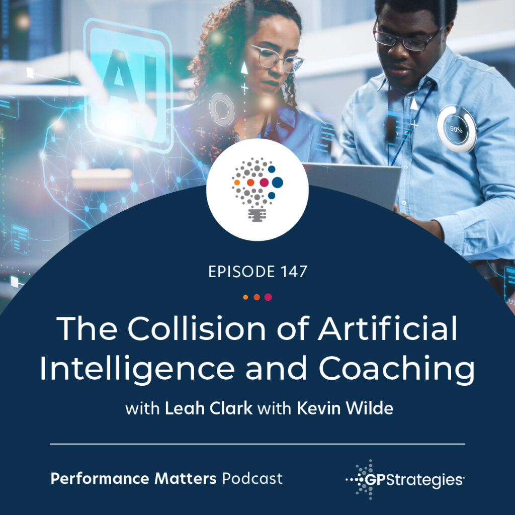 A title image that reads the collision of artificial intelligence and coaching.